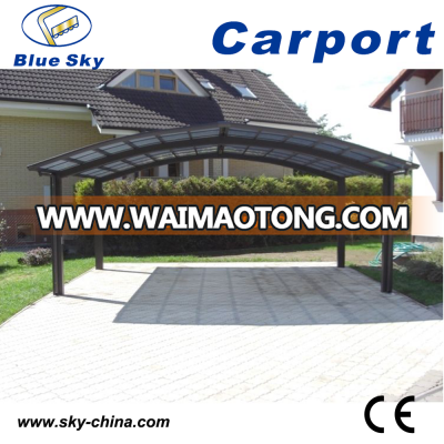 2 car metal carport aluminum carport curved carport