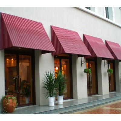 outdoor folding side awning for home garden